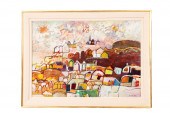 JULIO BARRAGAN "TOWN IN THE HI