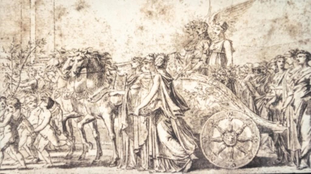 JULIUS CAESAR IN HORSE DRAWN