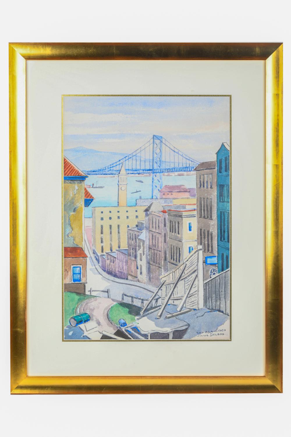 JULIUS DELBOS (1879-1970): "SAN