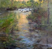 Julius Olsson (1864-1942) oil