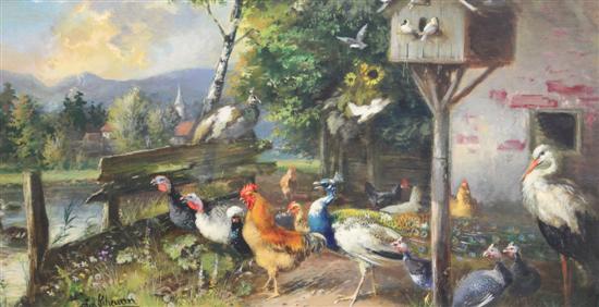 Julius Scheuerer (1859-1913) oil on