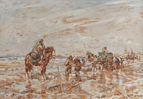 JULIUS SEYLER "KELP GATHERERS"
