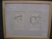 Julius T. Bloch pencil drawing