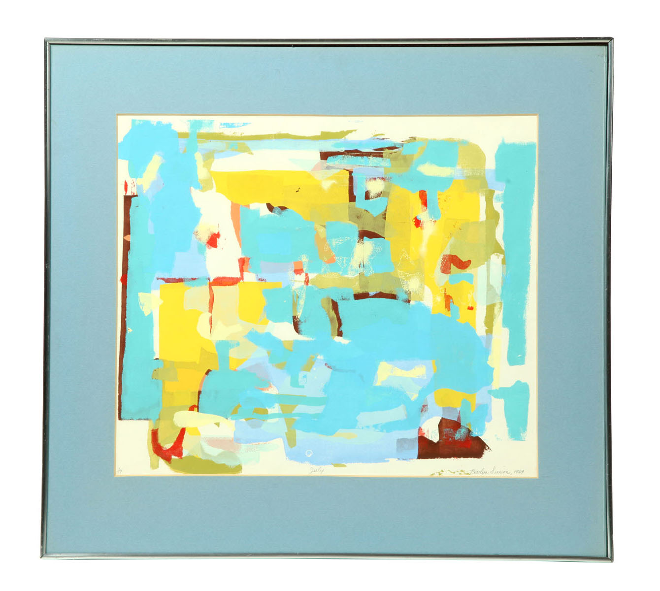 JULY PRINT BY BEVLYN SIMSON