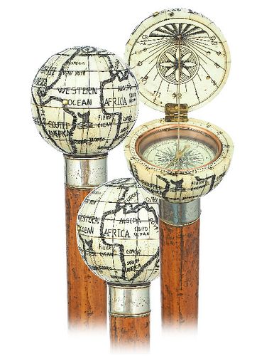 JUMBO BONE GLOBE AND SUNDIAL