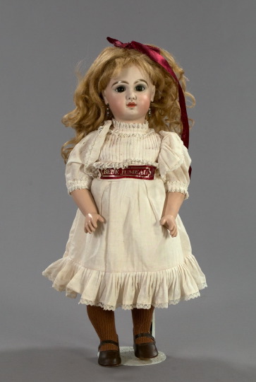 Jumeau-Style Artist Doll,  signed
