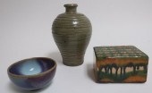 JUN WARE BOWL AND MING PILLOW