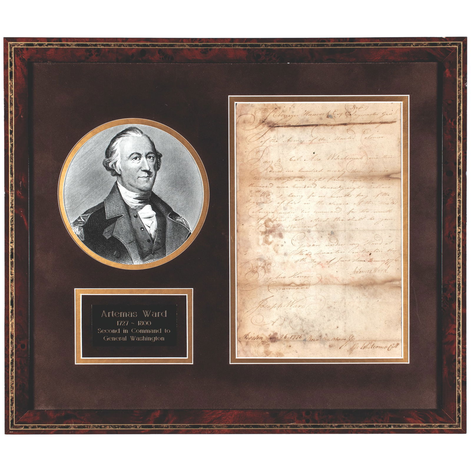 JUNE 8, 1776 MANUSCRIPT DOCUMENT