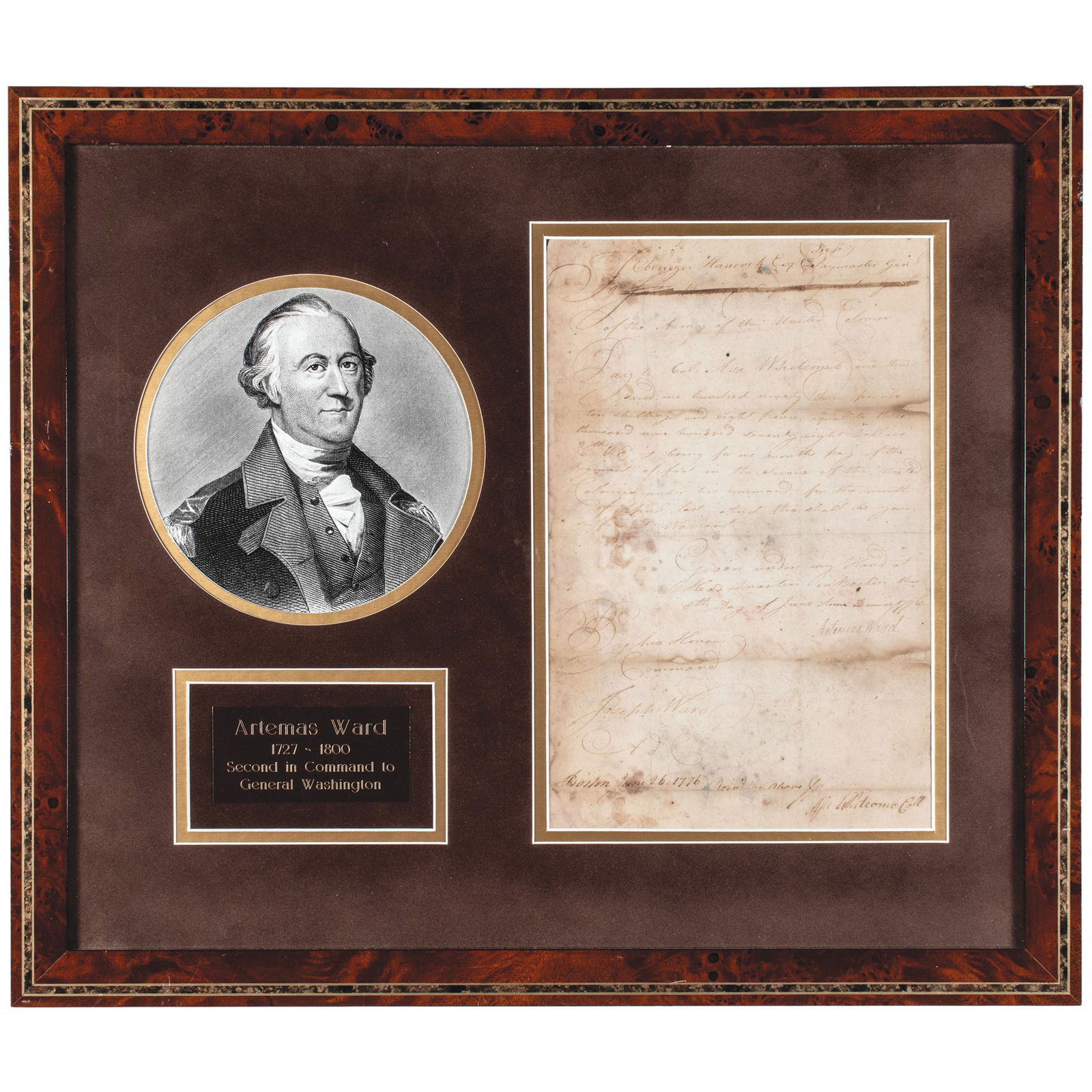 JUNE 8, 1776 MANUSCRIPT DOCUMENT