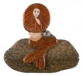 JUNE NOLL CARVED AND PAINTED W