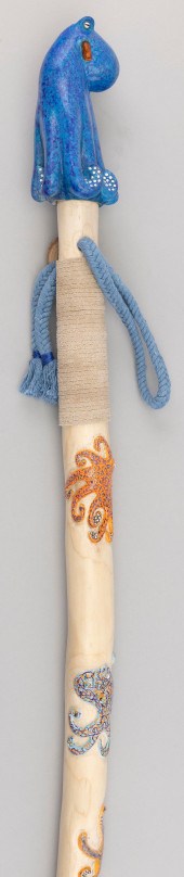 JUNE NOLL CARVED AND PAINTED W