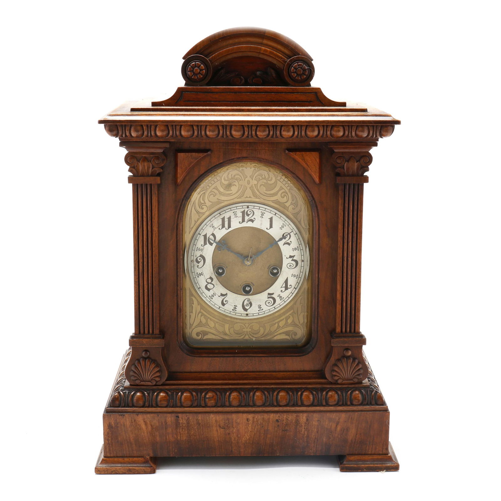 JUNGHANS, GERMAN WALNUT BRACKET