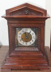 JUNGHANS NEOCLASSICAL MAHOGANY