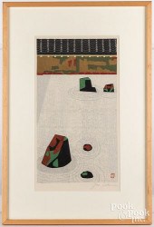 JUNICHIRO SEKINO WOODBLOCK, CA