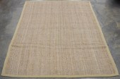 JUTE WOVEN RUG, 14 FT 5 IN X 1