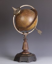 Juvet Table Top Globe Clock 4