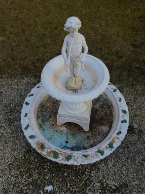 J.W. FISKE (4) PART FOUNTAIN,