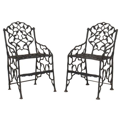 J.W. FISKE ATTR. CAST IRON GARDEN