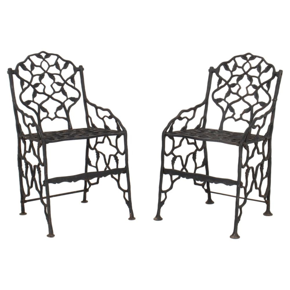 J.W. FISKE ATTR. CAST IRON GARDEN