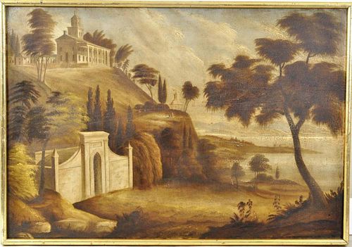 J.W. SAWIN "MEETINGHOUSE ON HILL"