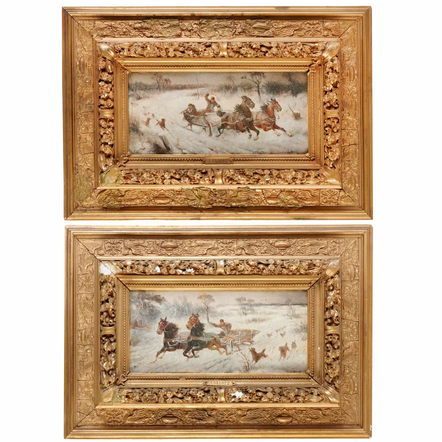 JWAN ORLOFF, PAIR RUSSIAN OIL