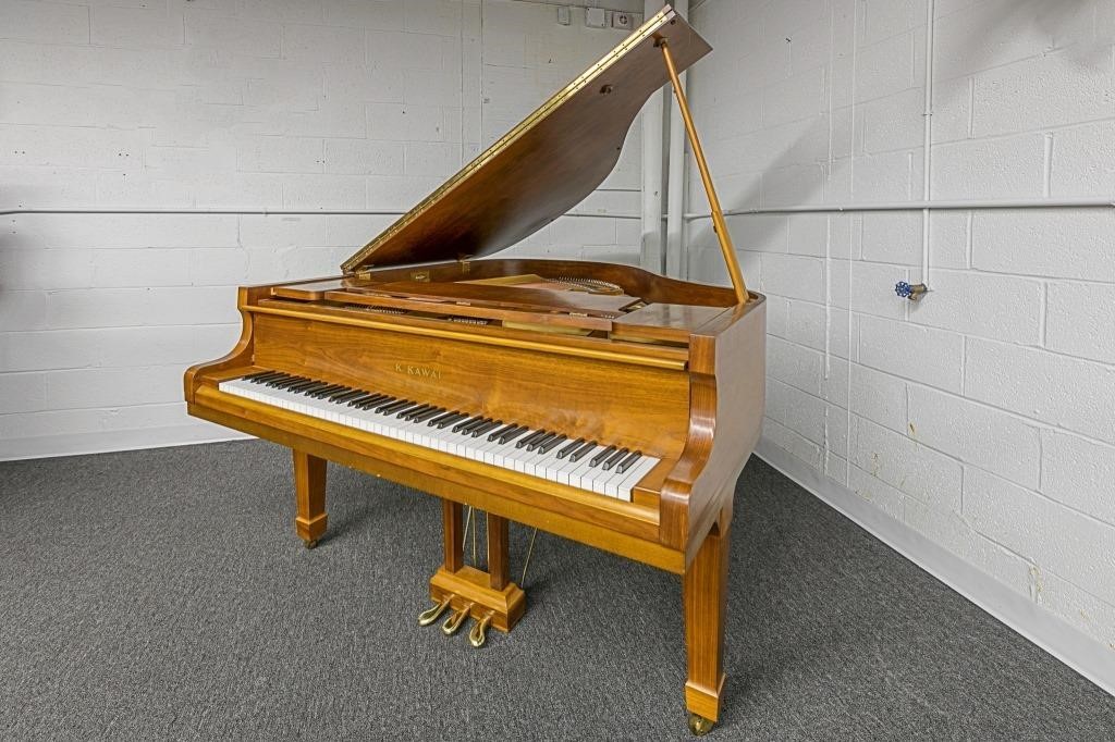 K. Kawai baby grand walnut cased