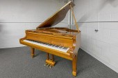 K. Kawai baby grand walnut cas
