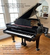 K. KAWAI MODEL 650 BLACK LACQU