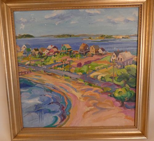 K. THURLOW OIL LANDSCAPE