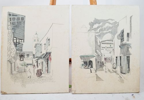 K. WANNENBERG: TWO FIGURAL PRINTSK.