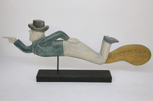 K. WILLIAM KAUTZ FOLK ART CARVED