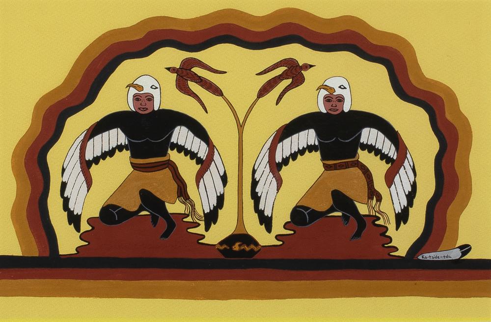 KA-TSIDE TAHN, EAGLE DANCERS,
