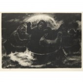 KAARE ESPOLIN-JOHNSON, LITHOGR