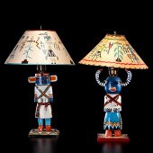 Kachina-style Lamps from the S