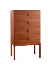 KAI KRISTIANSEN TEAK BUREAU ON