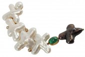 KAI-YIN LO 18KT, PEARL, DIAMON