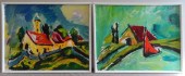 KAINZ Martin. 2 Oil on Canvas