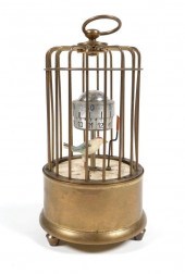 KAISER ANIMATED BIRD CAGE CLOC