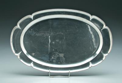 Kalo shop sterling tray, oval