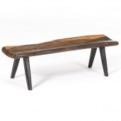 KAMAGONG WOOD BENCH 12 ½"H x 4