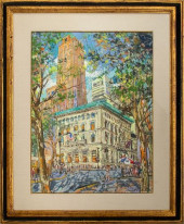 KAMIL KUBIK CITYSCAPE PASTEL O