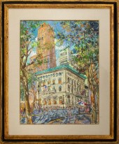 KAMIL KUBIK CITYSCAPE PASTEL O