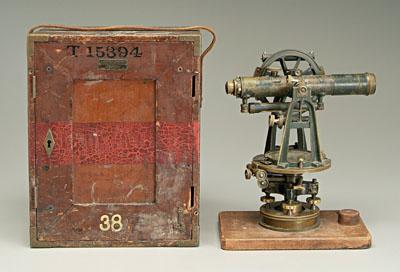 K&amp;E transit, double vernier,