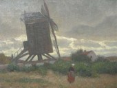 KAMPF, Arthur. Oil on Canvas L