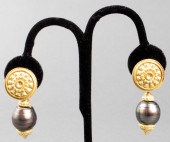 KANARIS 18K GOLD & TAHITIAN BA