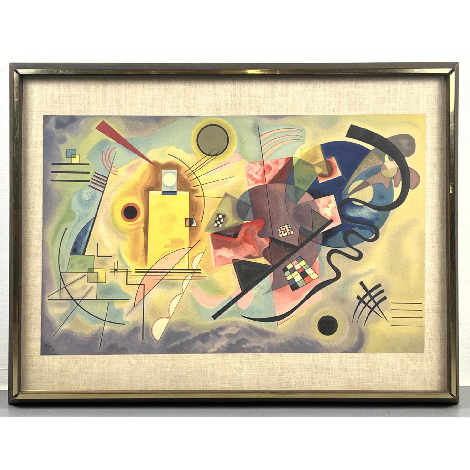 Kandinsky Lithograph Wassily