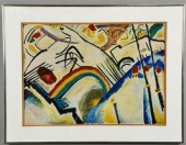 KANDINSKY LITHOGRAPHColorful a