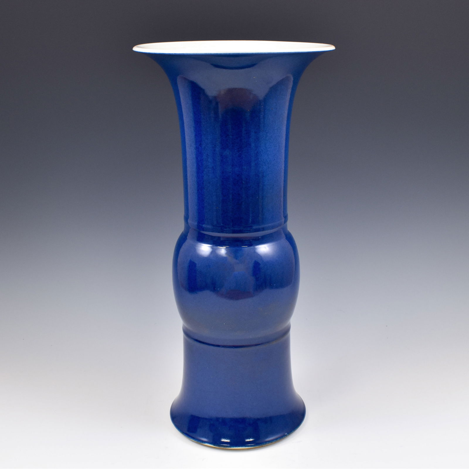 KANGXI BLUE MONOCHROME GU