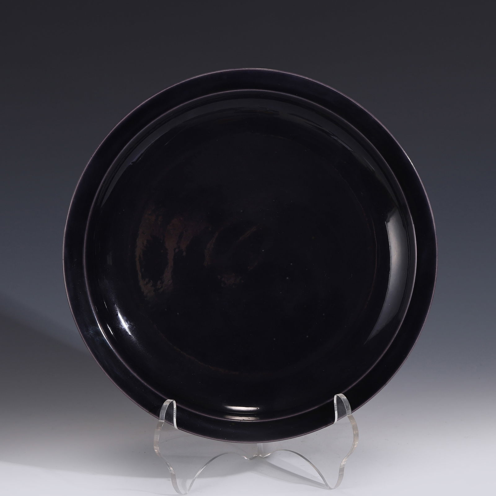 KANGXI EGGPLANT PURPLE GLAZED