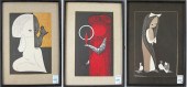 KAORO KAWANO THREE WOODCUTS (J